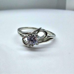 CZ Sterling Silver Ring